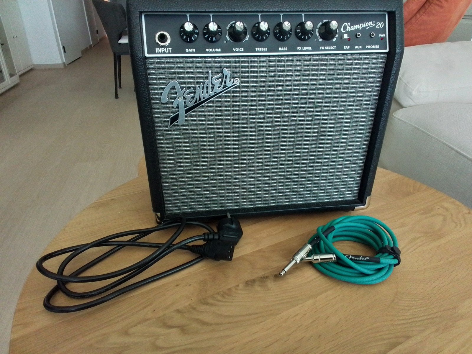amplificateur Fender Champion 20 comme neuf, Enlèvement ou Envoi, Guitare, Moins de 50 watts
