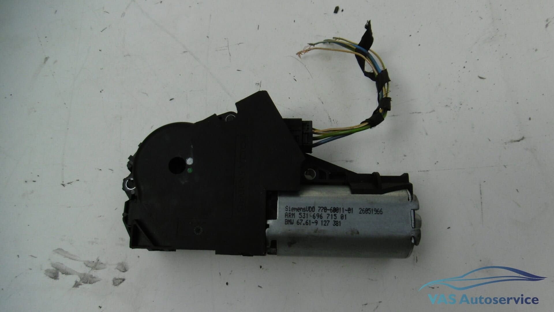 Schuifdakmotor BMW 5-serie vanaf 11-2009, -, Utilisé, -, Enlèvement ou Envoi