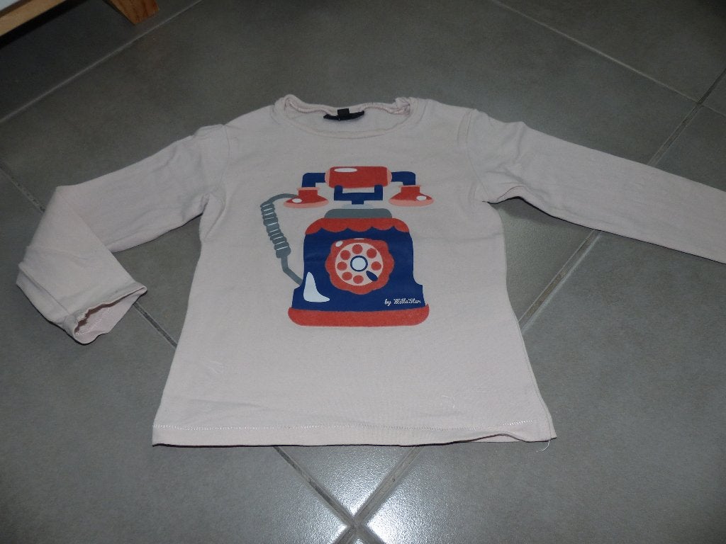 T-shirt à manches longues JBC - Taille 98, Enlèvement ou Envoi, Chemise ou À manches longues, JBC, Comme neuf