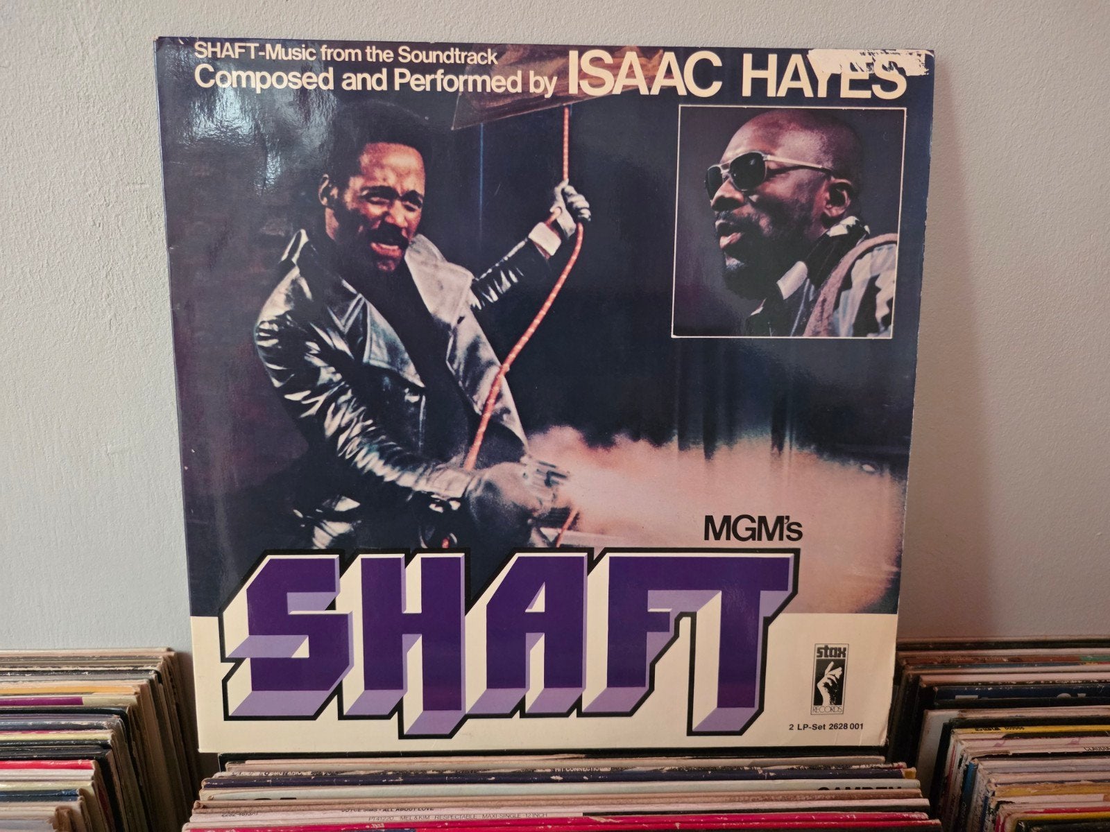Vinyl 2Lp. Shaft Isaac Hayes 1971, CD & DVD, Pochette gatefold, Envoi, LP