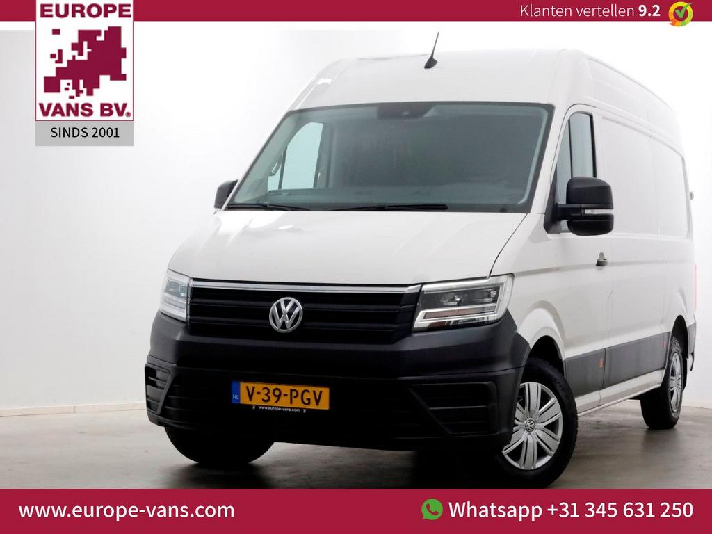 Volkswagen Crafter 35 2.0 TDI 140pk L3H3 (L2H2) LED/ACC/Came, Auto's, Bestelwagens en Lichte vracht, Wit, Bedrijf, Onderhoudsboekje