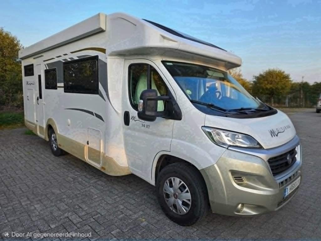 CI Magis 74 XT 7 Pers 2x Airco 31.000 km Klaar voor Vakantie, Caravanes & Camping, Camping-cars, Toilette à cassette, Boîte manuelle