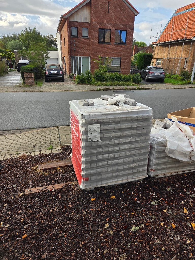 Gevelsteen, Ophalen, Nieuw, Bakstenen