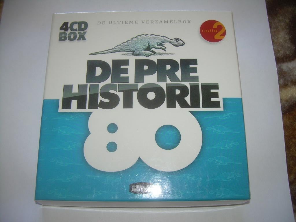 4 CD BOX - RADIO 2 -  DE PRE HISTORIE 80, Cd's en Dvd's, Ophalen of Verzenden, Zo goed als nieuw, Pop, Boxset