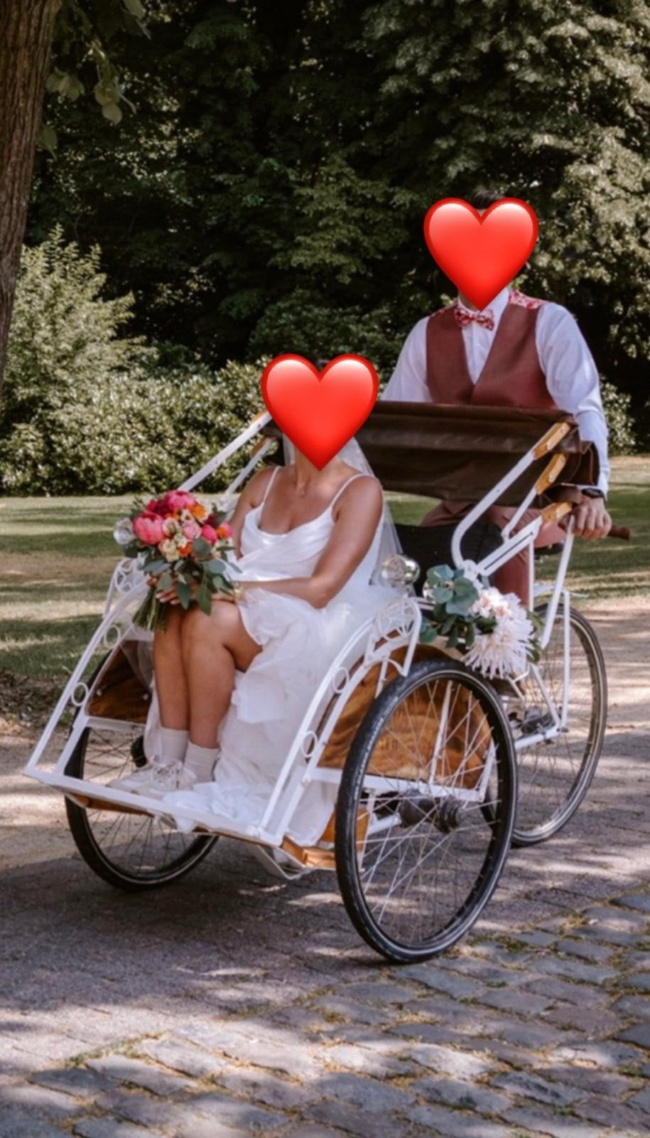Riksja, Ophalen