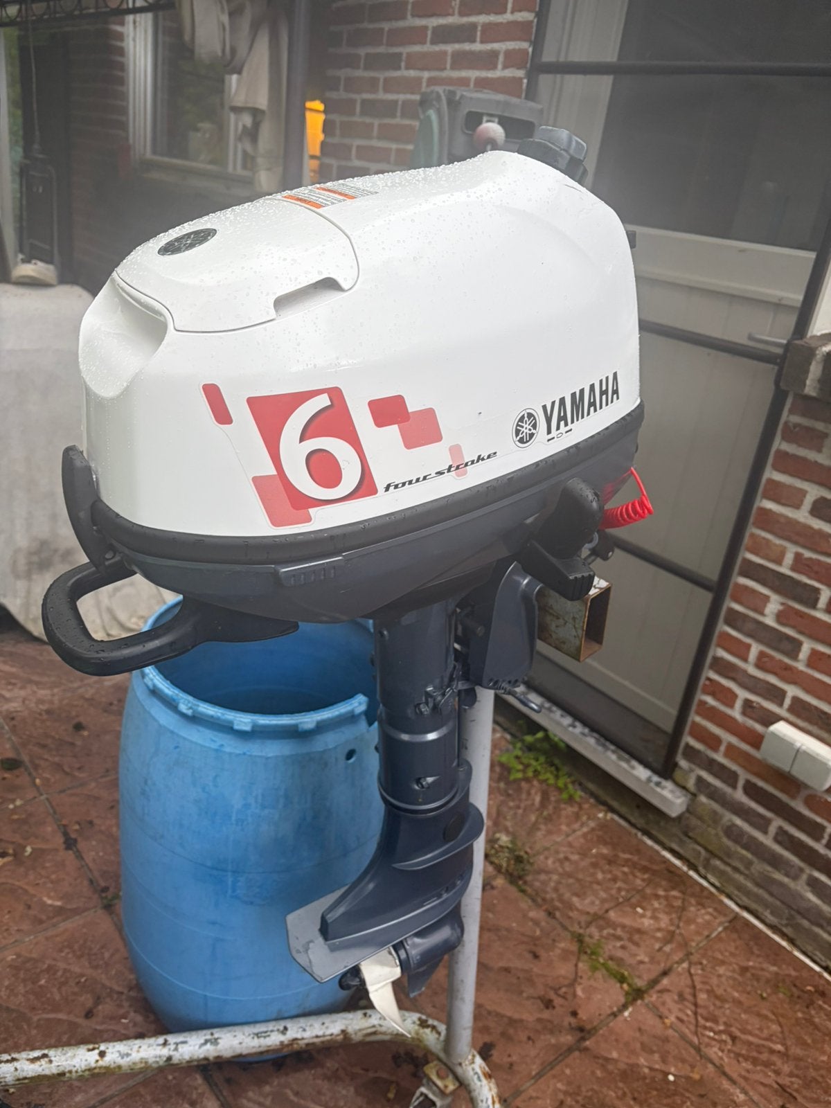 Yamaha 6 pk 4 takt kortstaart, Ophalen, 5 tot 10 pk, Viertaktmotor, Zo goed als nieuw