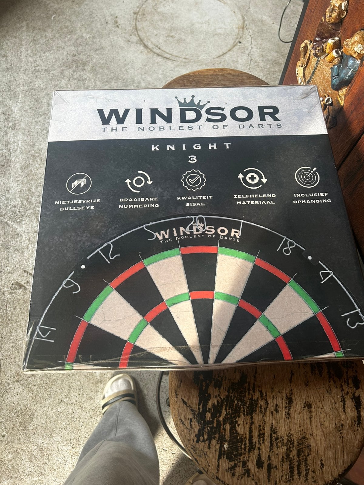 Dartsbord (nieuw), Sport en Fitness, Ophalen, Nieuw, Pijlen