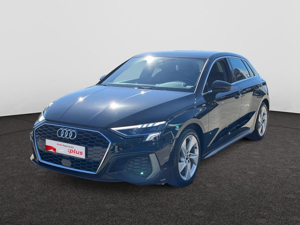 Audi A3 Sportback S-LINE*AUTOMAAT*CARPLAY*GPS*SENSOREN*FULL, Automaat, Zwart, Stadsauto, https://public.car-pass.be/vhr/62b17371-9055-409d-bfb0-e93ac7b627f1