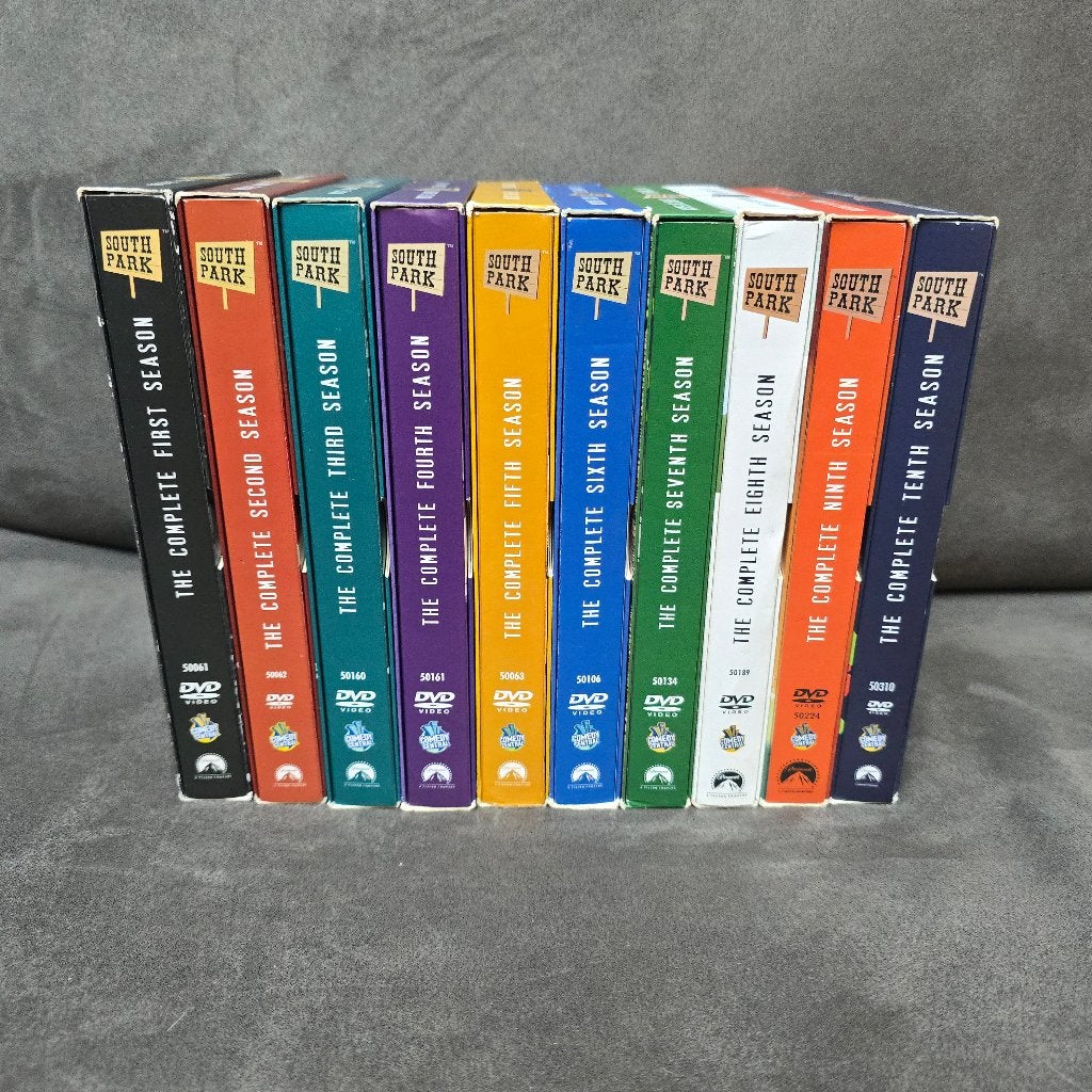 Southpark DVD Season 1 to 10, Europees, Gebruikt, Vanaf 16 jaar, Animatie