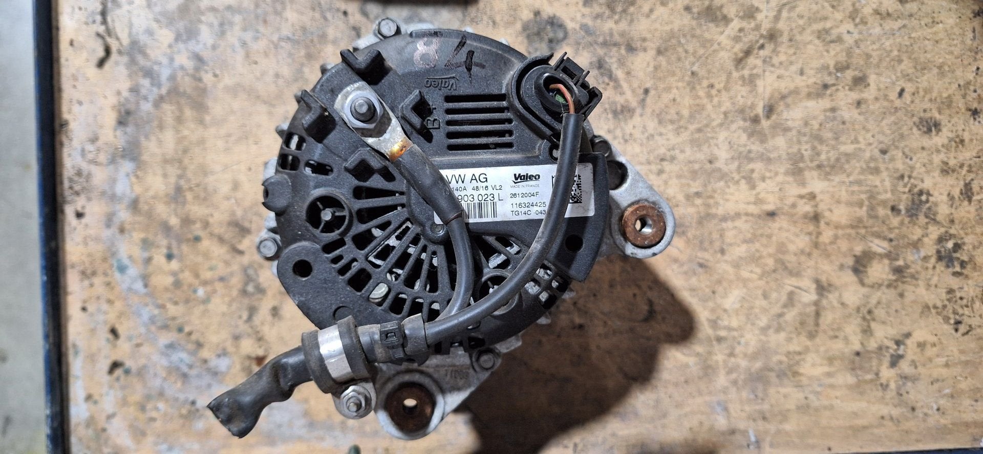 Originele Bosch Dynamo 140A – VW / Audi / SEAT / Škoda (03L9, -, Audi, Utilisé, -