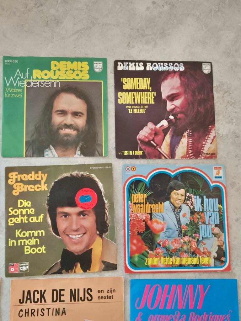Singles LP (77 stuks - Lotprijs), Enlèvement ou Envoi, LP