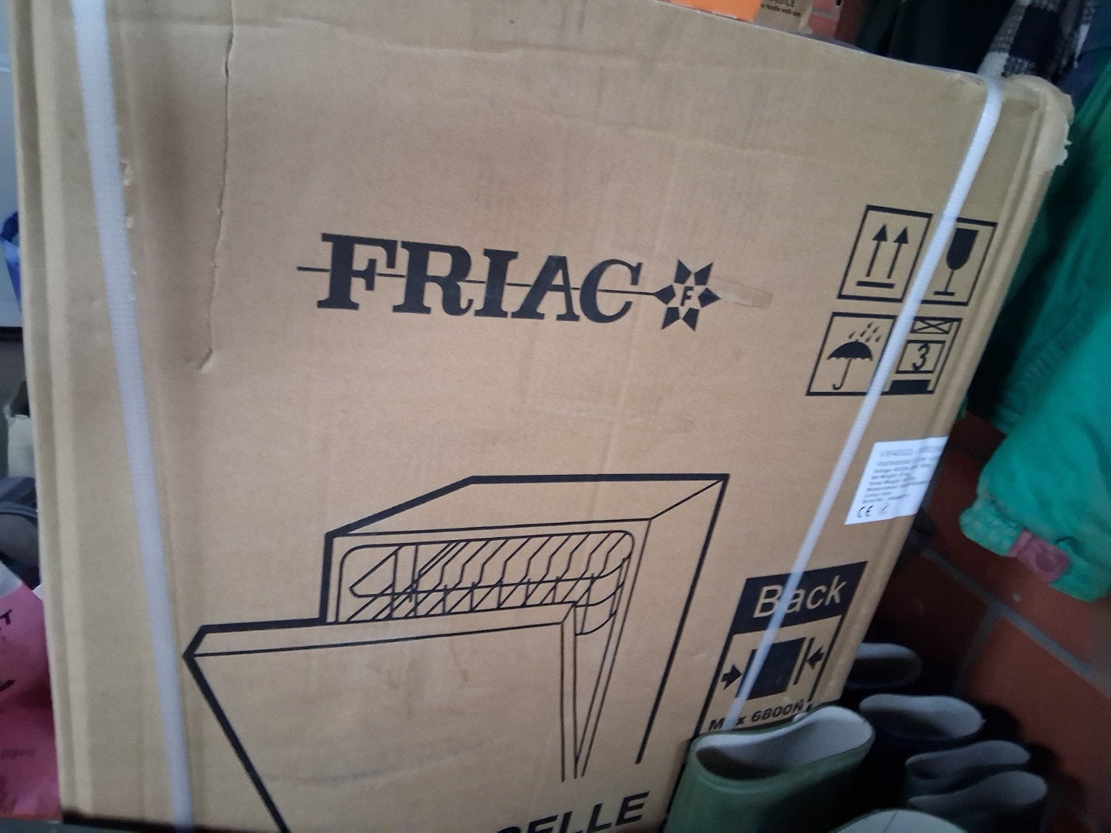 Friac VW4002L - Vaatwasser, Elektronische apparatuur, Ophalen, Minder dan 85 cm, Minder dan 10 liter, Nieuw