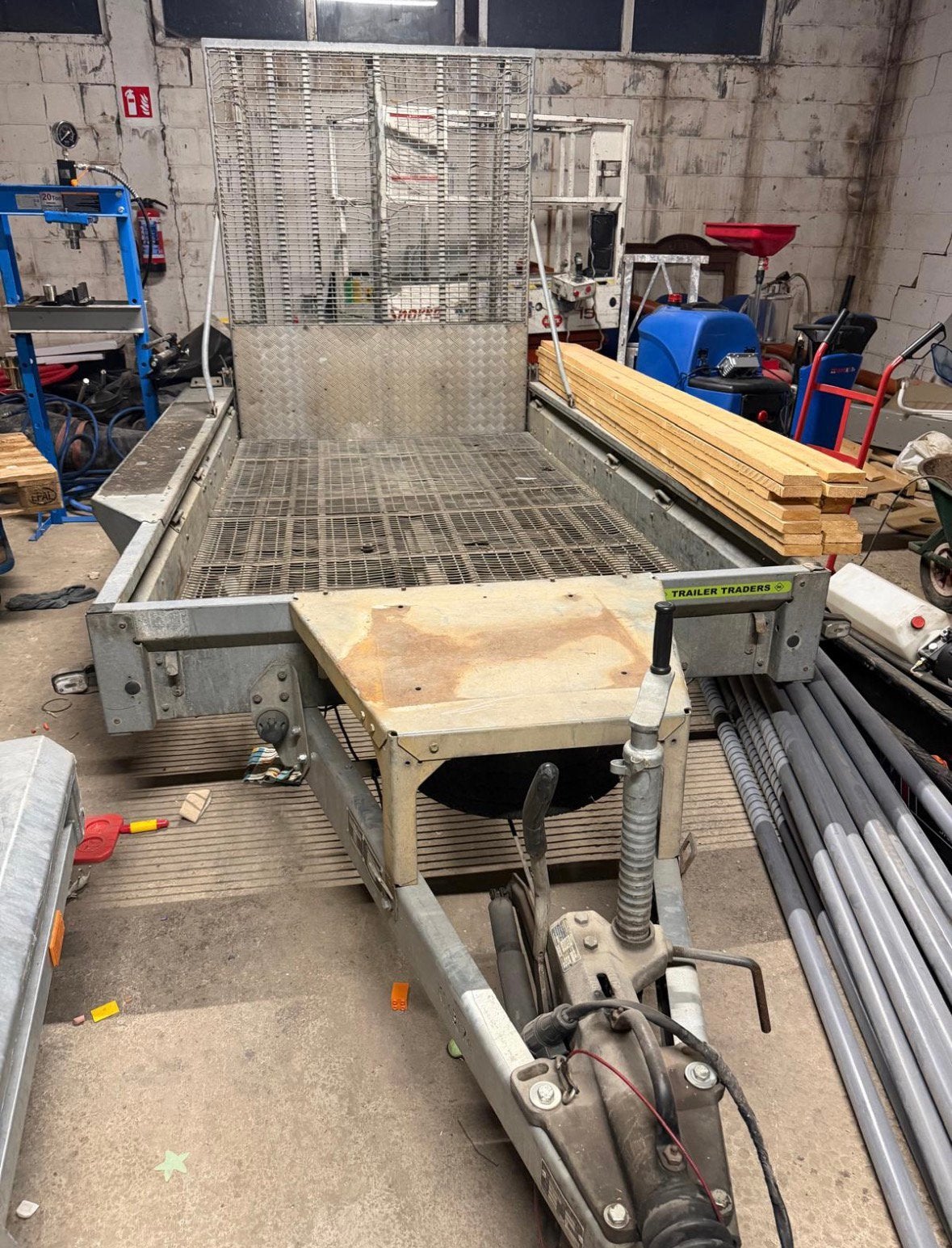 Te koop Ifor Williams Aanhangwagen 3500, Enlèvement, Utilisé