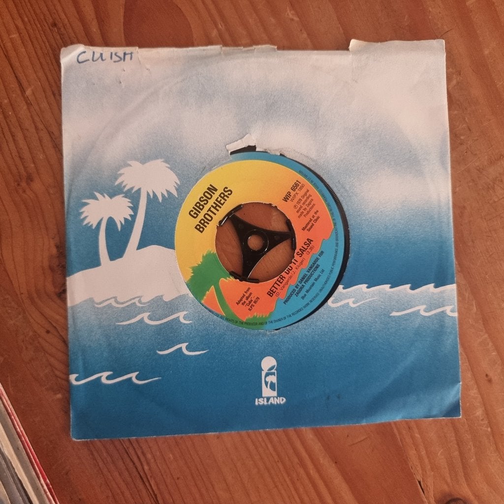 7" Gibson Brothers - Cuba / You better do it Salsa, CD & DVD, Vinyles Singles, Utilisé, Dance et House, 7 inch, Enlèvement ou Envoi