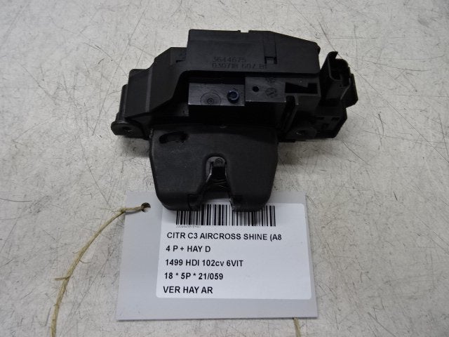 SERRURE COFFRE Citroën C3 Aircross (2C / 2R) (3644675), Autos : Pièces & Accessoires, Utilisé, Citroën, Haillon arrière