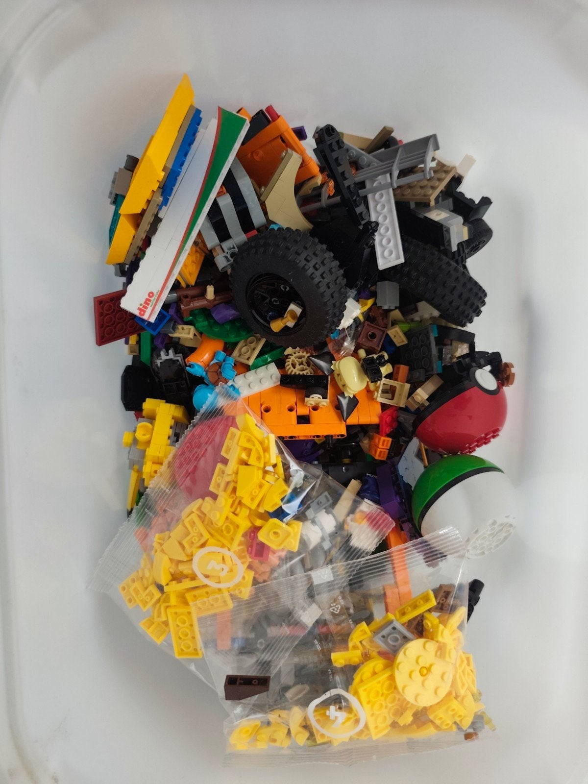 Vrac LEGO d'environ 3,5 kg, Enlèvement
