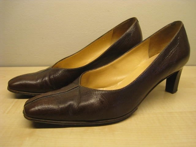 Damesschoenen, maat 37, bruin leder, merk Voltan 188, nieuw, Kleding | Dames, Ophalen, Bruin