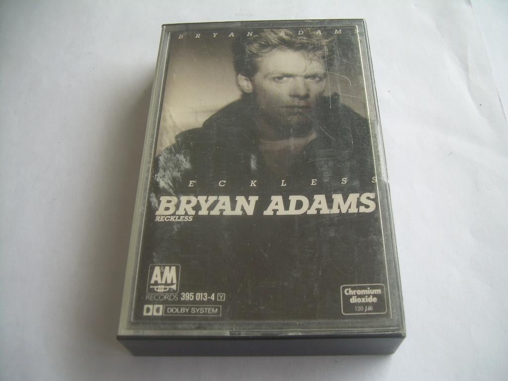 CASSETTE BANDJE - BRYAN ADAMS - RECKLESS, 1 bandje, Ophalen of Verzenden, Zo goed als nieuw, Origineel