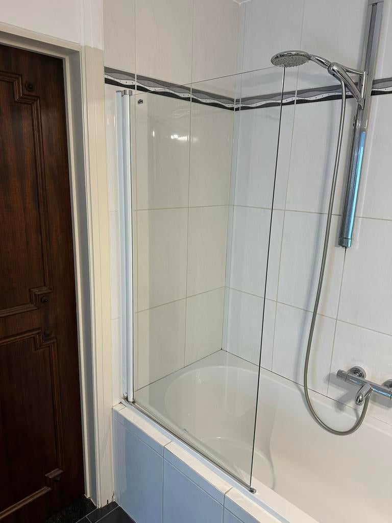 Doucheglas voor op bad, Huis en Inrichting, Ophalen, Zo goed als nieuw