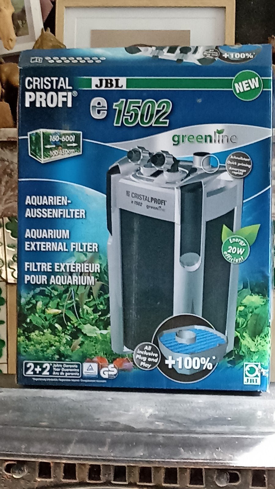 cristalprofi e1502 nieuw, Dieren en Toebehoren, Ophalen, JBL, Nieuw, Inclusief slangen