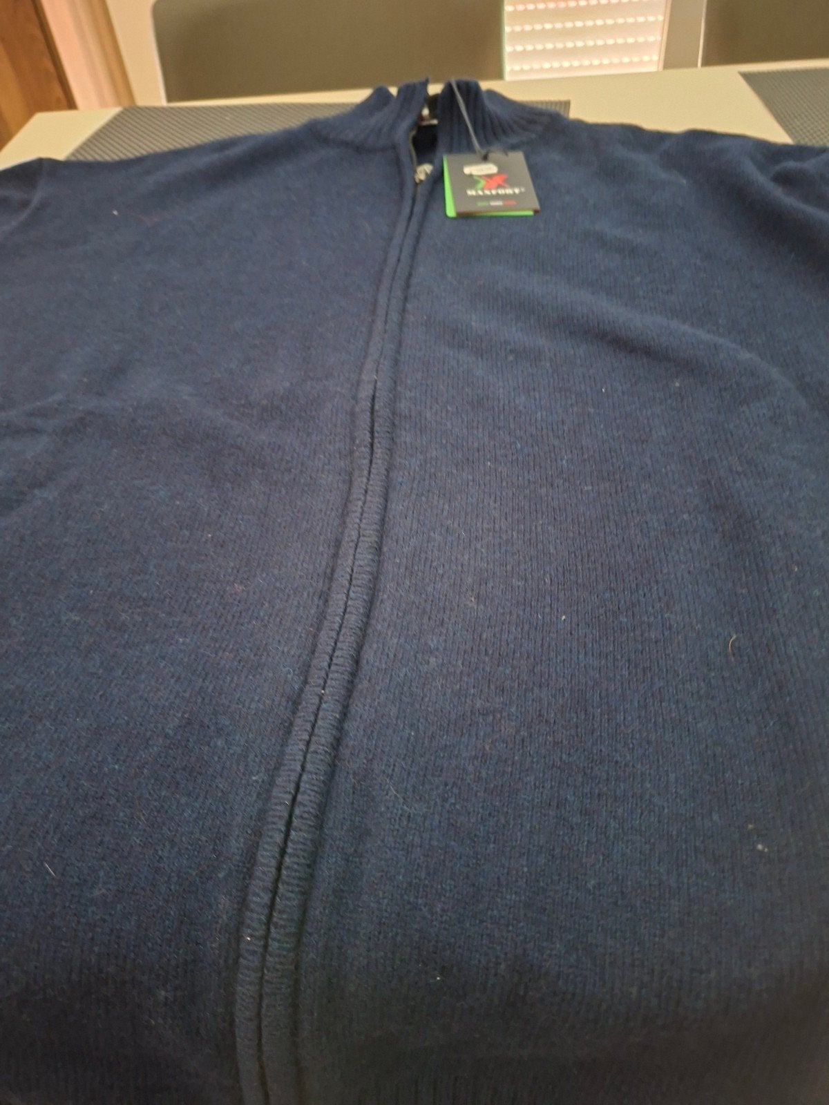 Blauwe gilet, Enlèvement