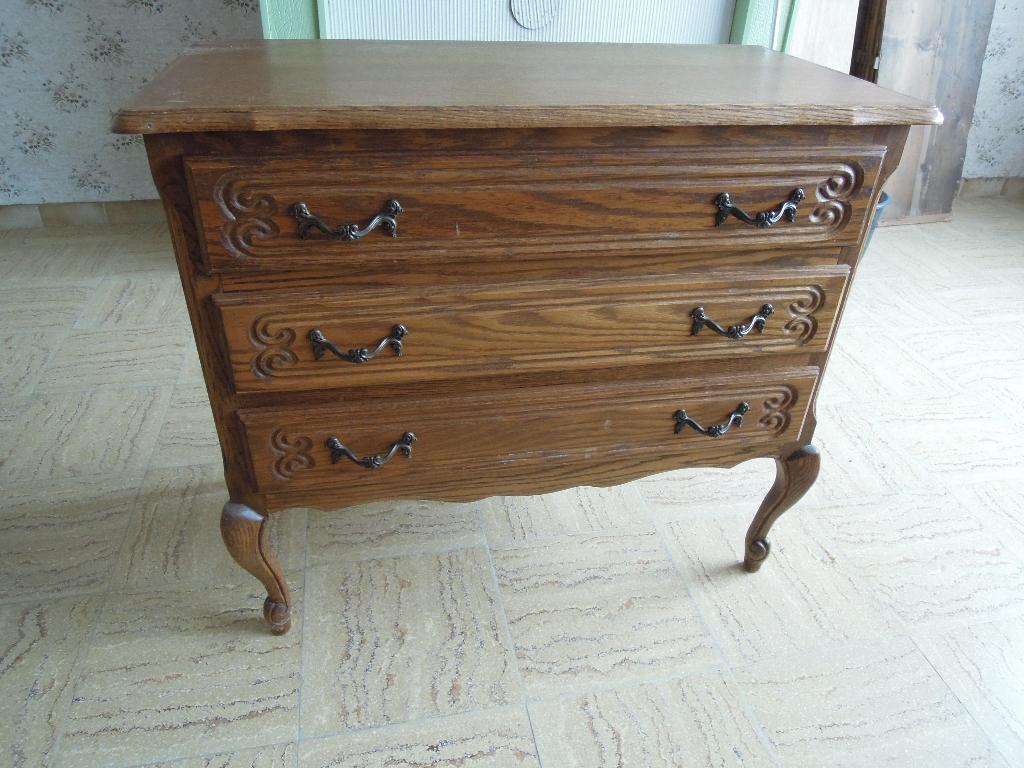 ladenkast en nachtkastje, Huis en Inrichting, Kasten | Ladekasten, Ophalen, Gebruikt, 50 tot 100 cm, 3 of 4 laden