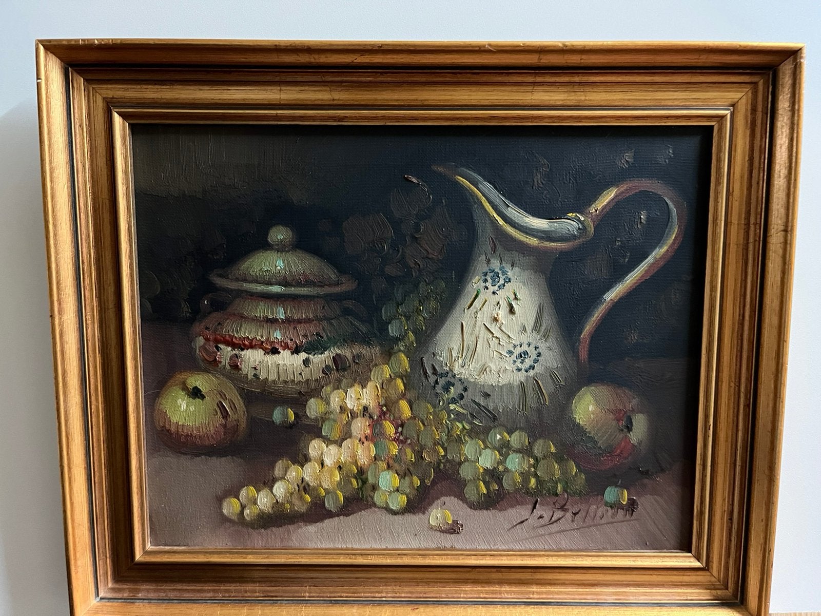 Schilderij van de Spaanse schilder José Beltrán., Ophalen