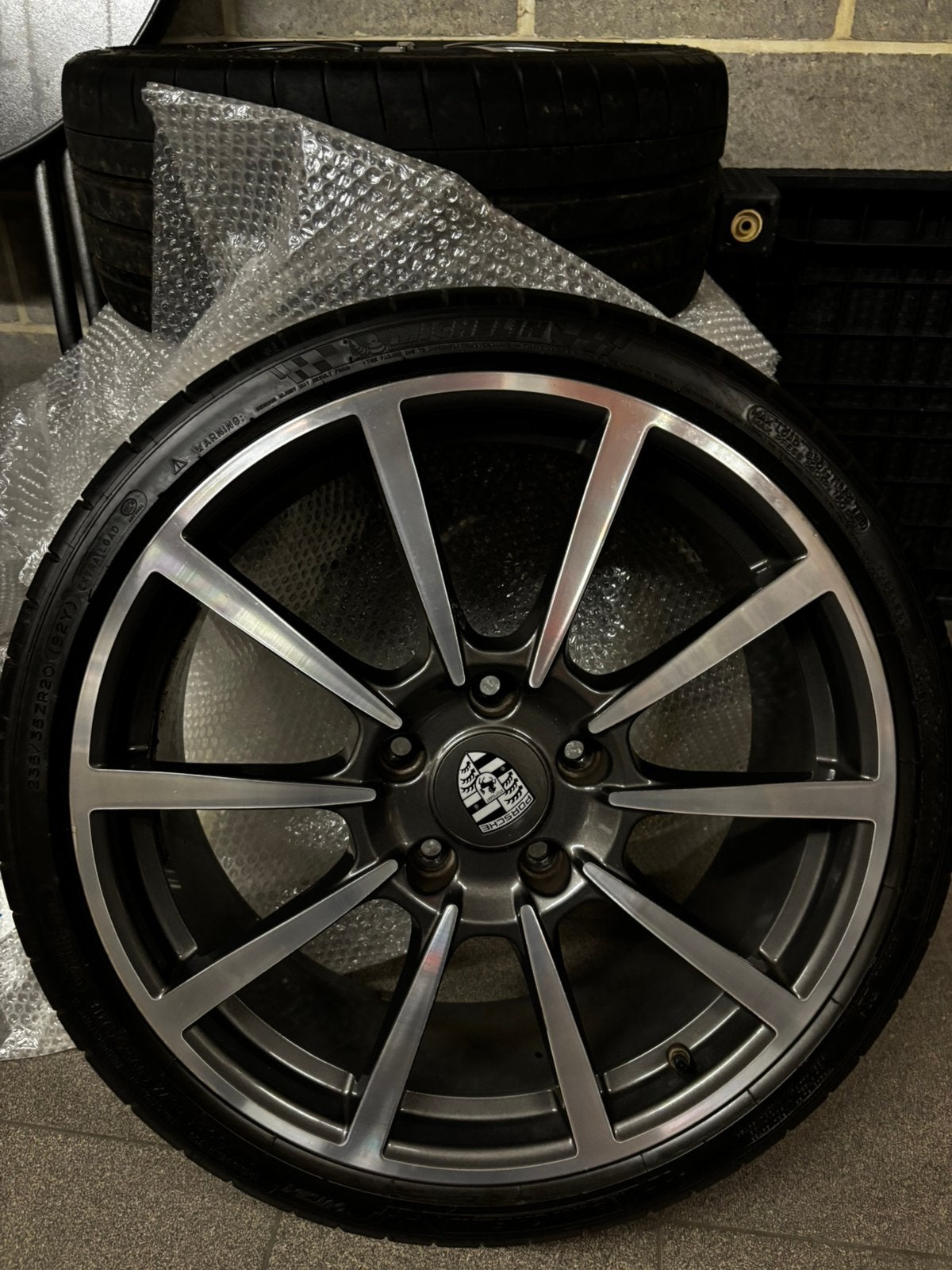 Originele 20” porsche velgen, Auto-onderdelen, Banden en Velgen, Ophalen, Gebruikt, 265 mm, Banden en Velgen
