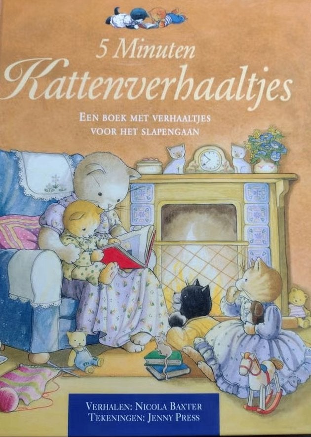 5 minuten kattenverhaaltje / Nicola Baxter, Ophalen of Verzenden, Zo goed als nieuw