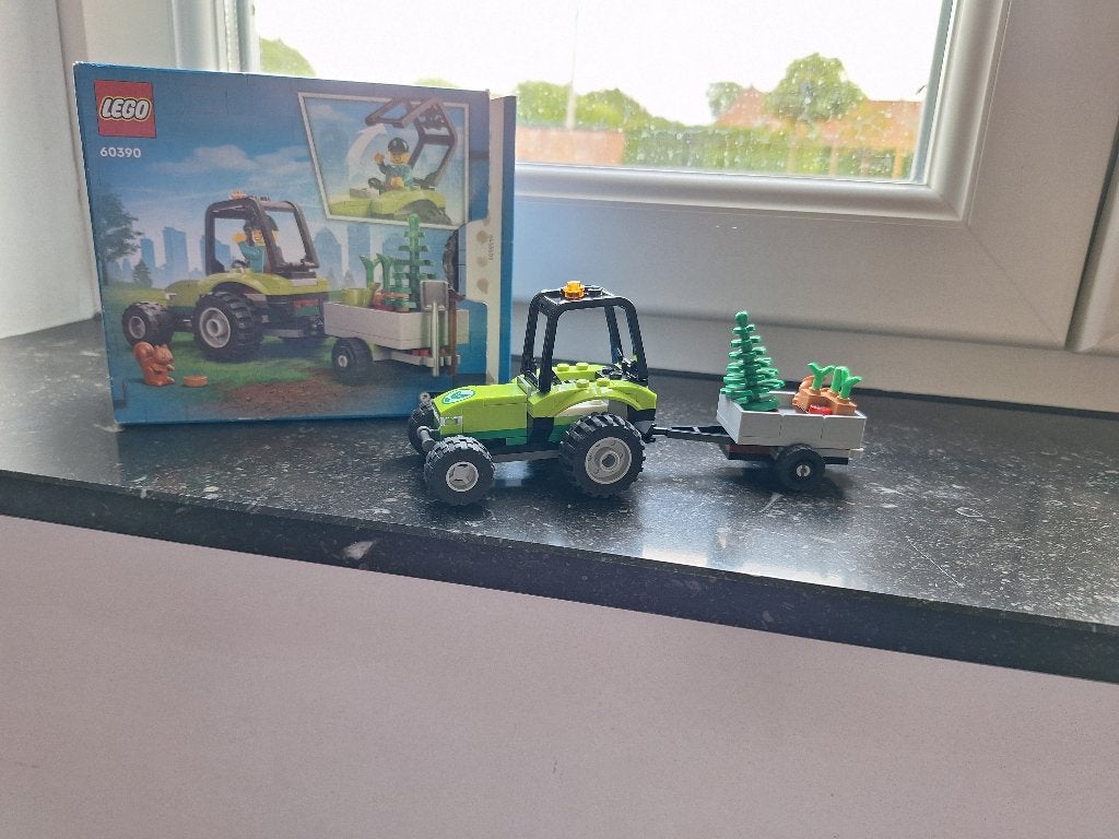 Mini tractor Lego, Ophalen, Compleet, City, Lego