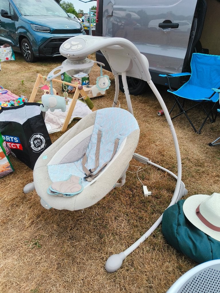 Baby schommel, Enlèvement