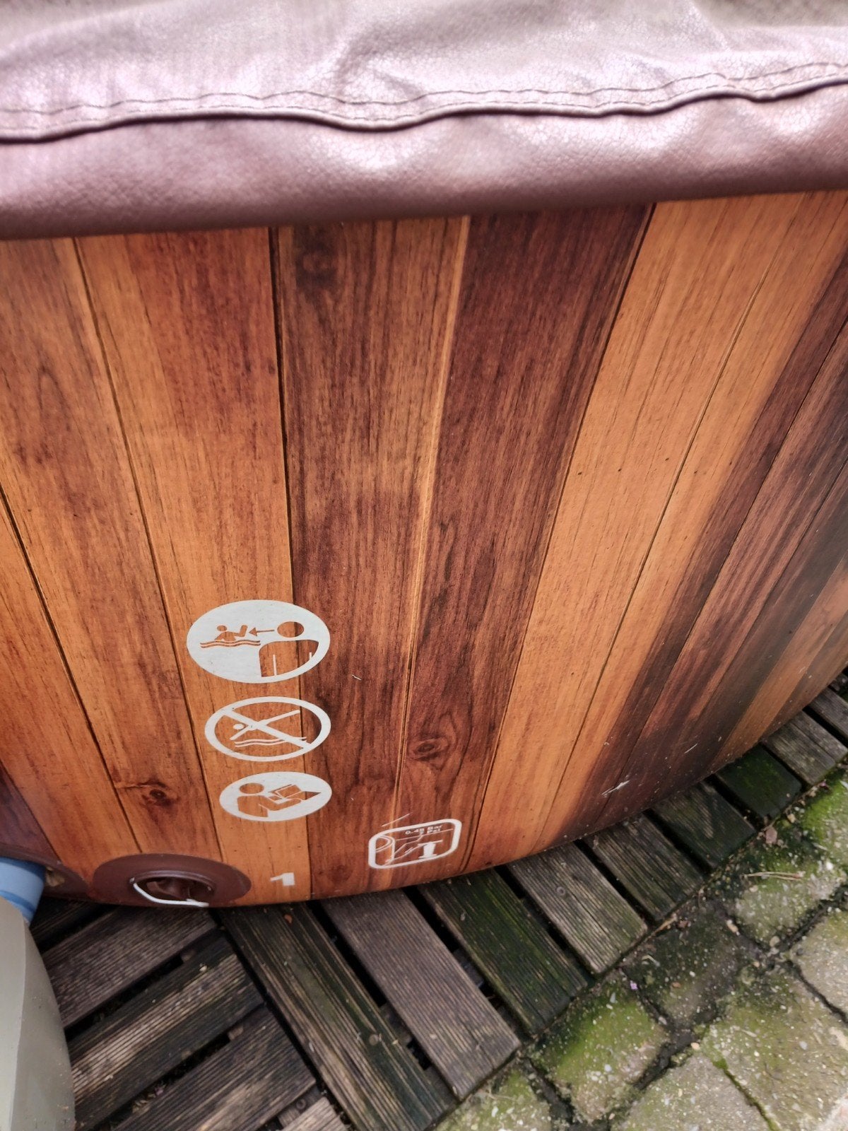 Spa jacuzzi, Ophalen, Gebruikt, Filter, Opblaasbaar