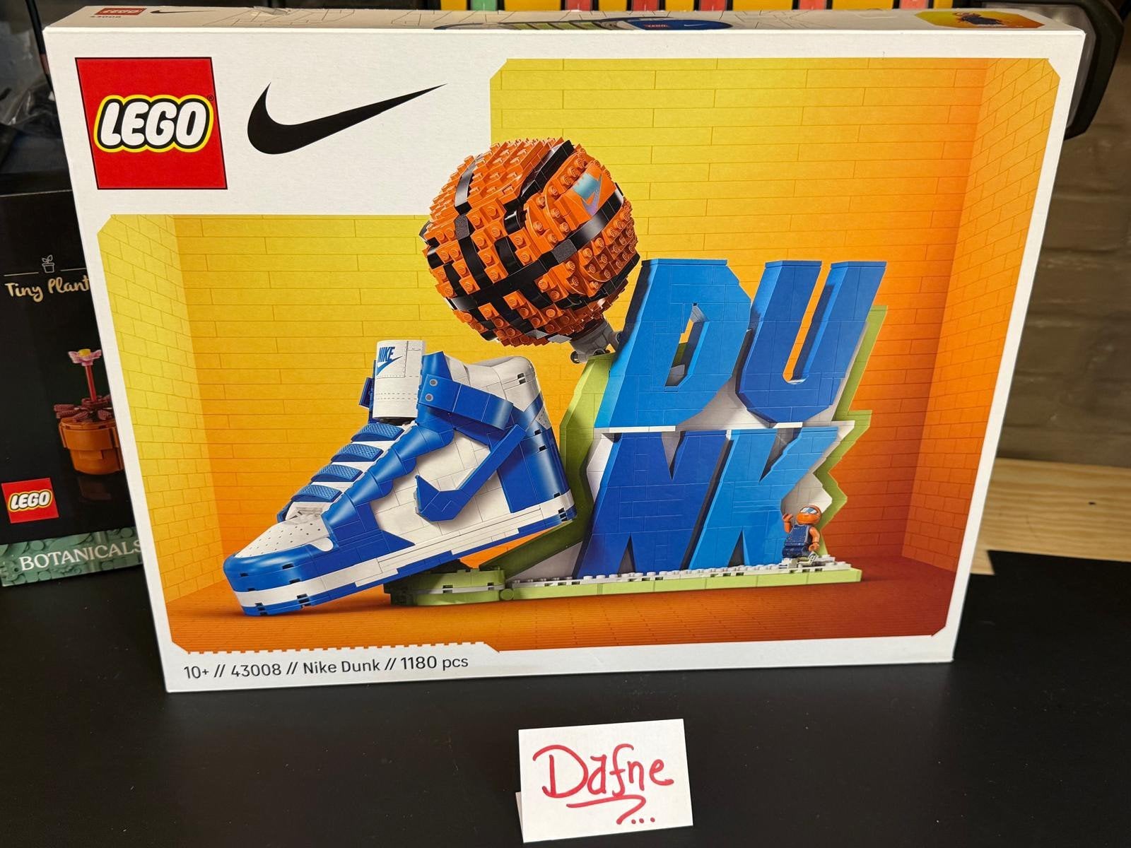 Nike Dunk x LEGO Set 43008, Lego, Nieuw, Ophalen of Verzenden, Compleet