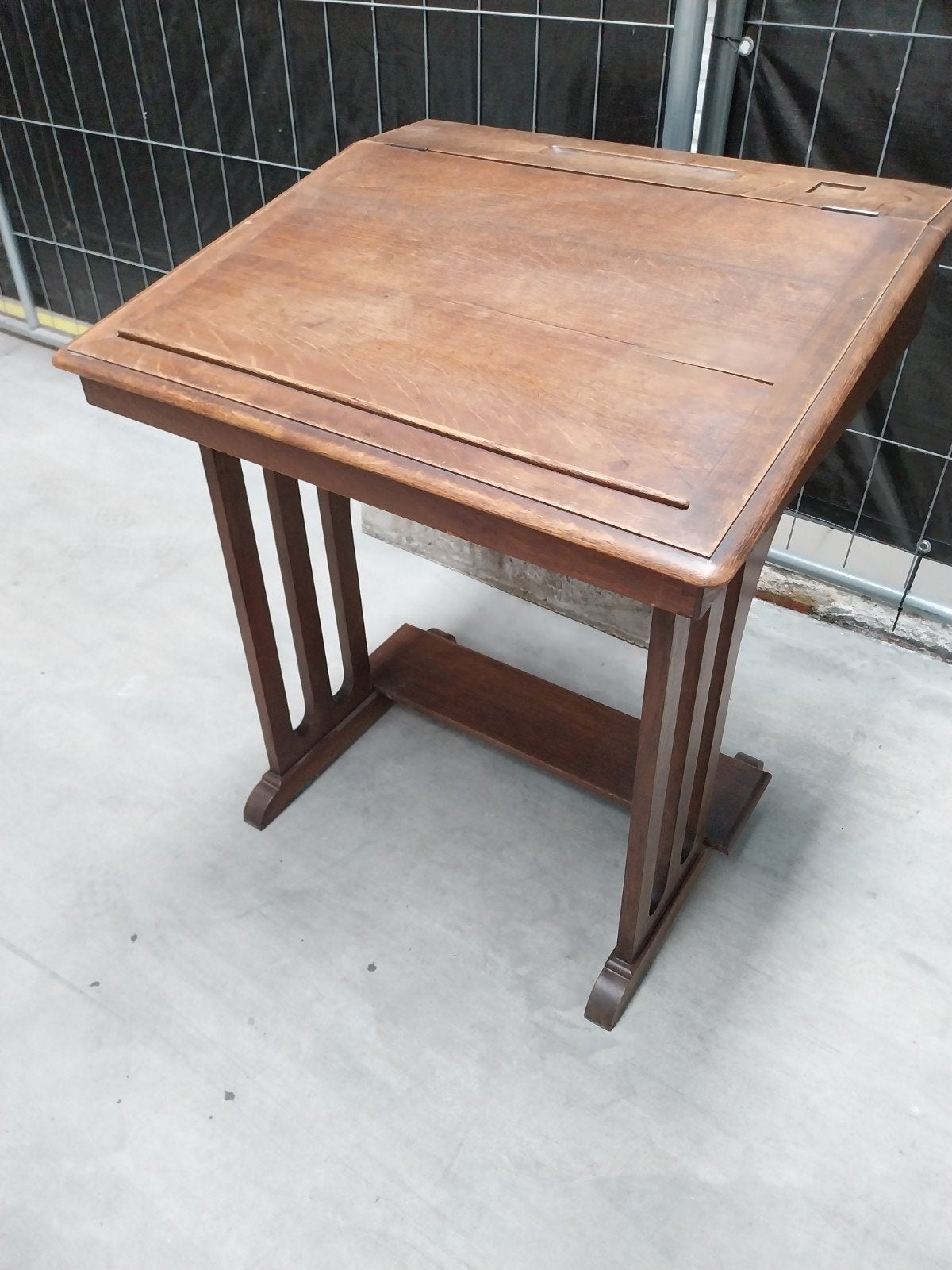 Vintage schoolbank, Antiek en Kunst, Ophalen