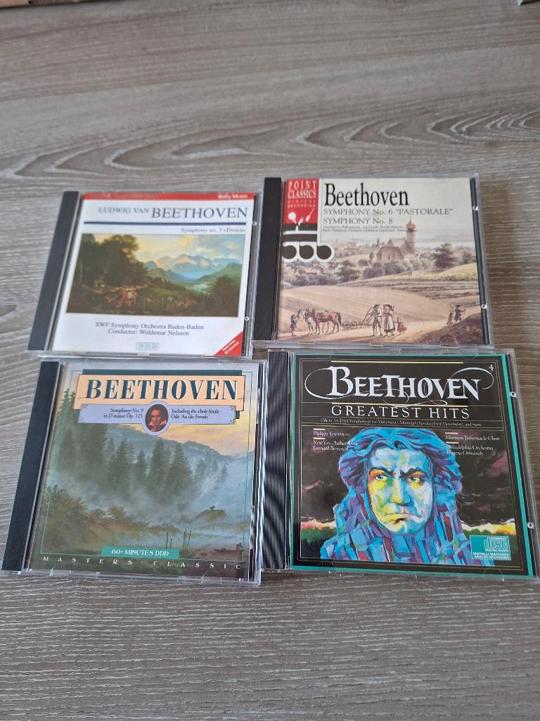 4 CD's van Beethoven, Ophalen of Verzenden, Zo goed als nieuw, Vocaal