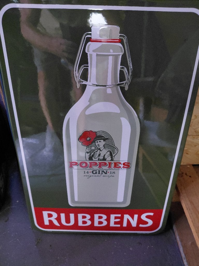 Rubbens emaille, Verzamelen, Biermerken, Ophalen, Nieuw, Reclamebord, Plaat of Schild