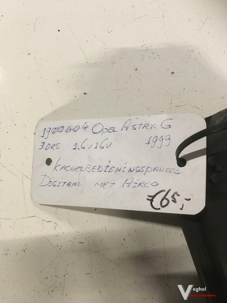 Opel Astra G 1999 Digitaal Kachelbedieningspaneel met airco, Gebruikt, -, -, Ophalen of Verzenden