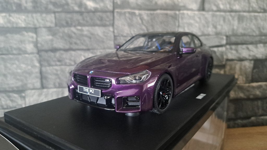 BMW M2 G87 Purple 1/18ème, Overige merken, GT spirit, Auto, Nieuw