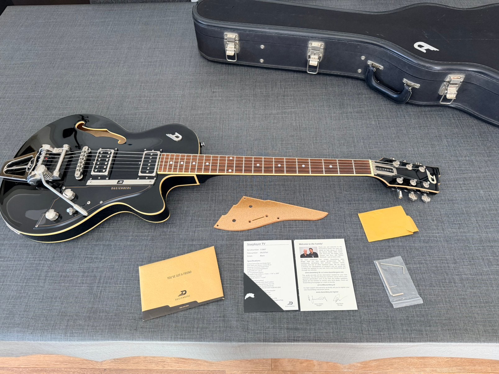 Duesenberg Starplayer TV, Enlèvement, Comme neuf