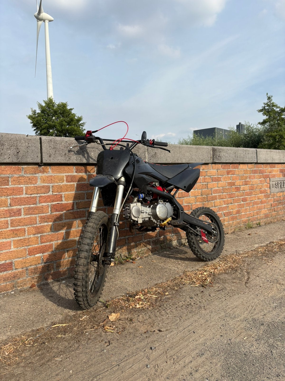 Pitbike 125cc, Fietsen en Brommers, Minibikes, Midibikes en Pitbikes, Zo goed als nieuw, Ophalen