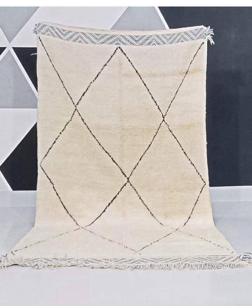 Berber Tapijt, Boho, Comme neuf, 100 à 150 cm, Rectangulaire