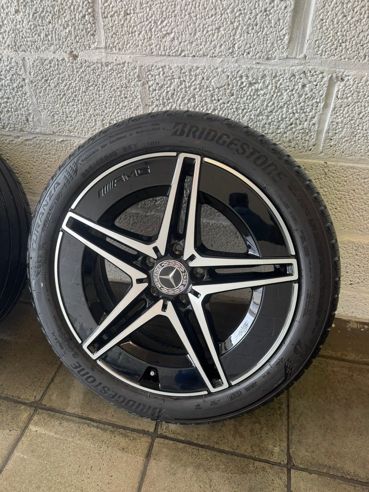 Jantes Mercedes Amg 5x112, Pneus et Jantes, 245 mm, Pneus été, 18 pouces