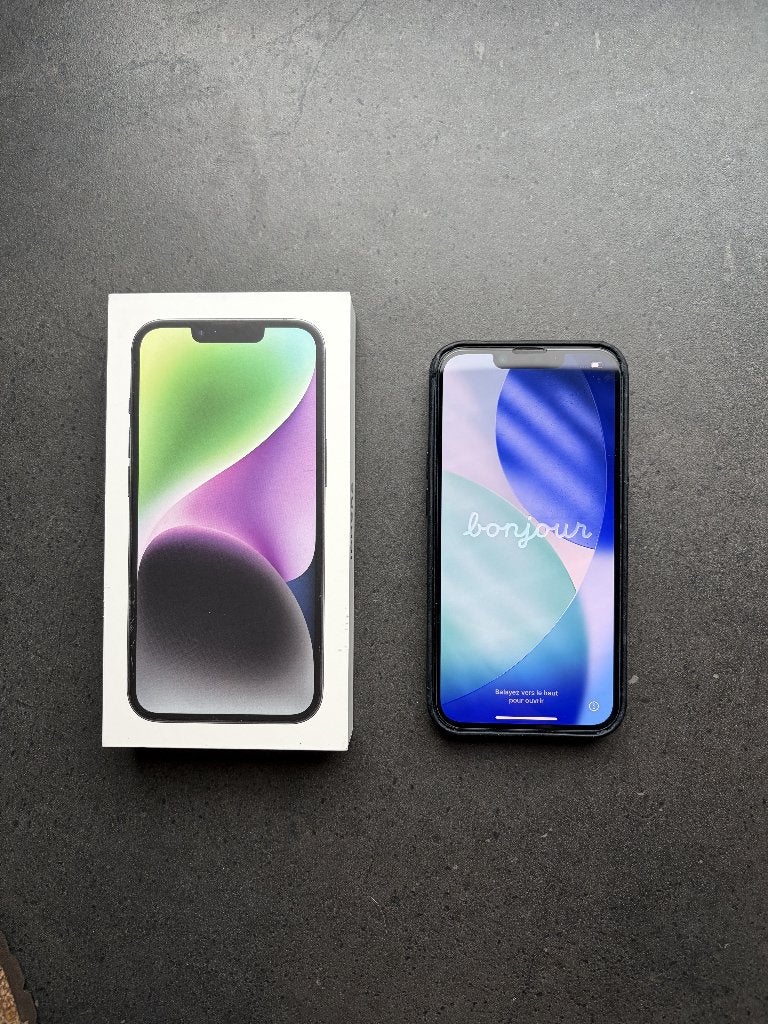 Iphone 14  256 Gb, Telecommunicatie, Mobiele telefoons | Apple iPhone, Zo goed als nieuw, 85 %, IPhone 14, Ophalen