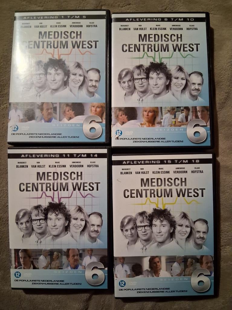 Medisch centrum west, seizoen 6 op dvd, Vanaf 12 jaar, Ophalen of Verzenden, Zo goed als nieuw, Drama