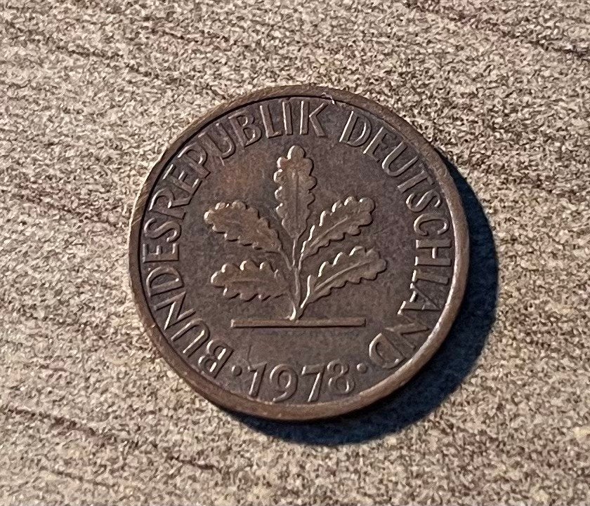 1 Pfennig allemand, 1978 pièces allemandes, Enlèvement ou Envoi, Allemagne