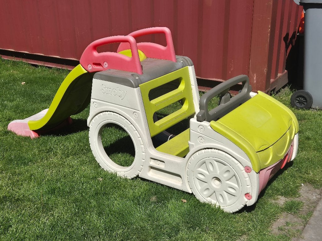 Voiture Smoby avec toboggan, Enfants & Bébés, Enlèvement, Utilisé, Toboggan