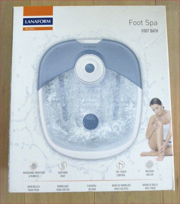 Bain de pieds LANAFORM Foot Spa (Nouveau), Enlèvement ou Envoi, Neuf, Soin des mains et des pieds