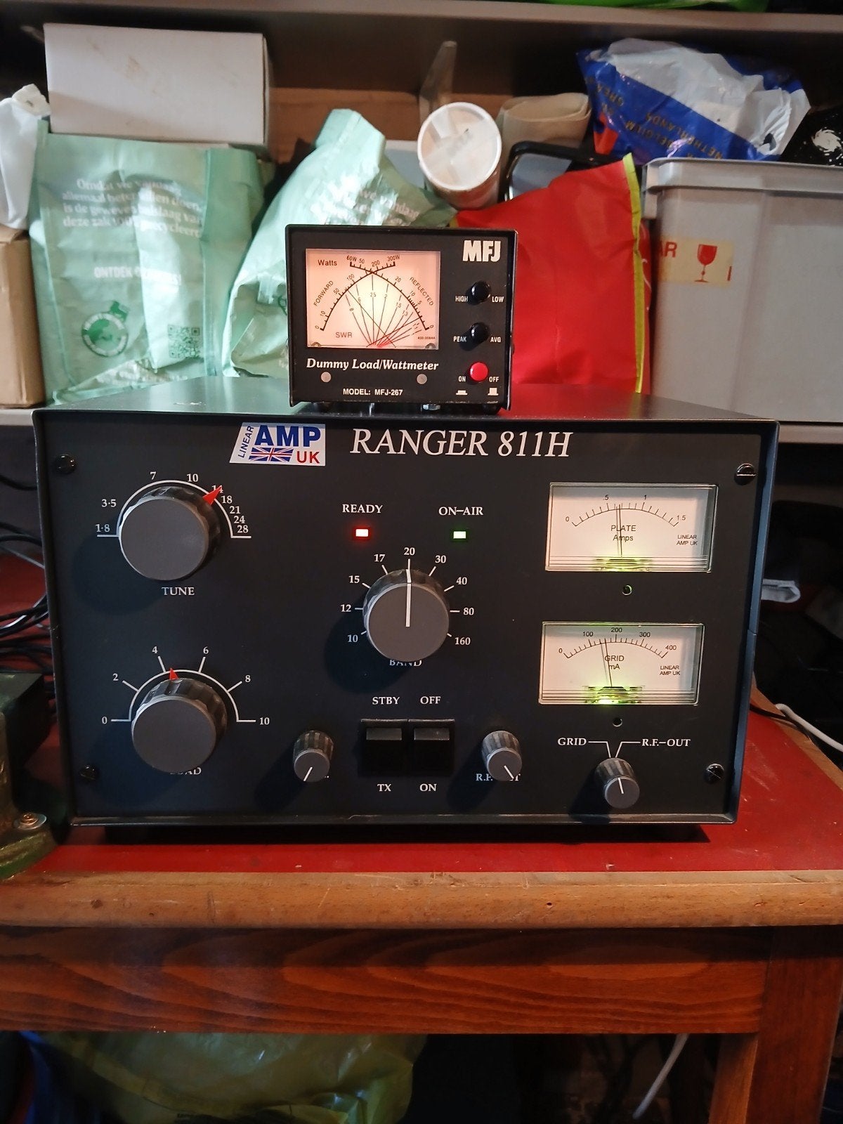 HF Linear amplificateur 700W, Ranger 811H, Télécoms, Enlèvement, Comme neuf, Émetteur