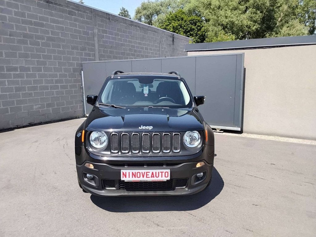 Jeep Renegade 1.4 Turbo 4x2 Longitude DDCT AUTOM AIRCO NAVI, Stof, Gebruikt, Euro 6, 4 cilinders