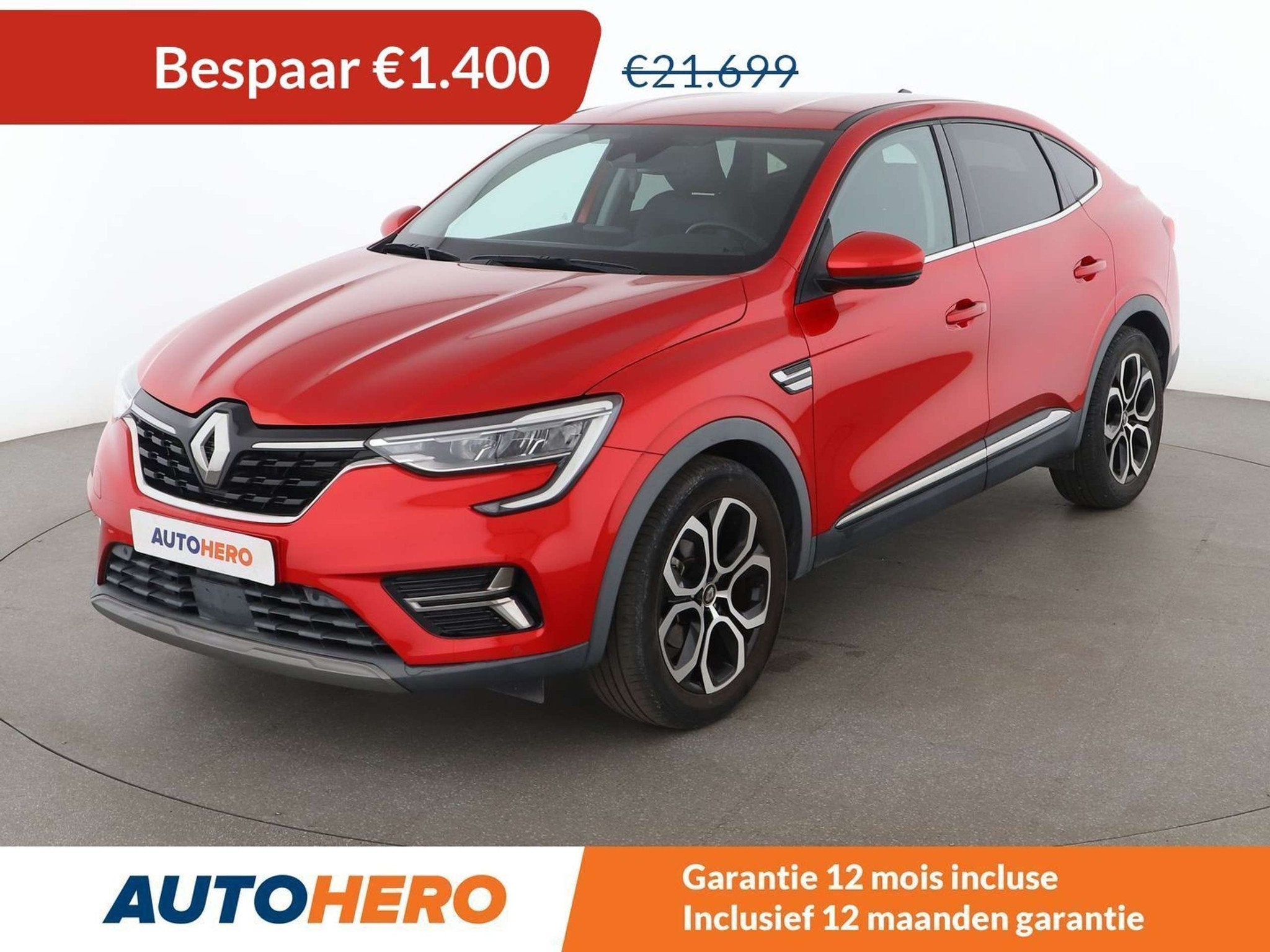 Renault Arkana 1.6 Hybrid E-Tech Intens (automatique), Autos, Rouge, Achat, Euro 6, Noir